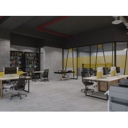 Qua 60X120cm Ark silver