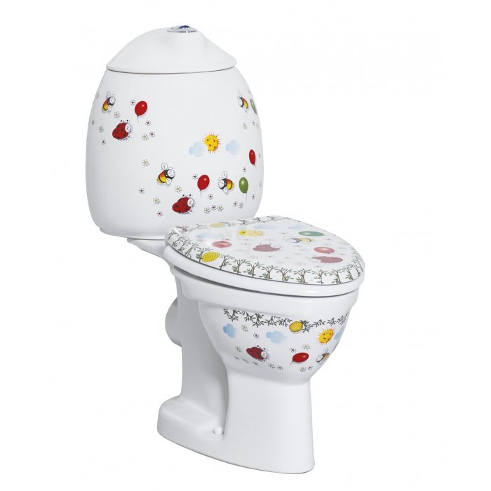 Creavit Çocuk CK300.000F0 Set Duvara Dayalı Klozet Takımı