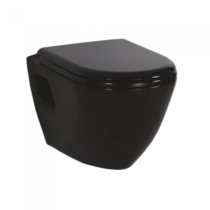Creavit Terra TR325.4000 Siyah Asma Klozet