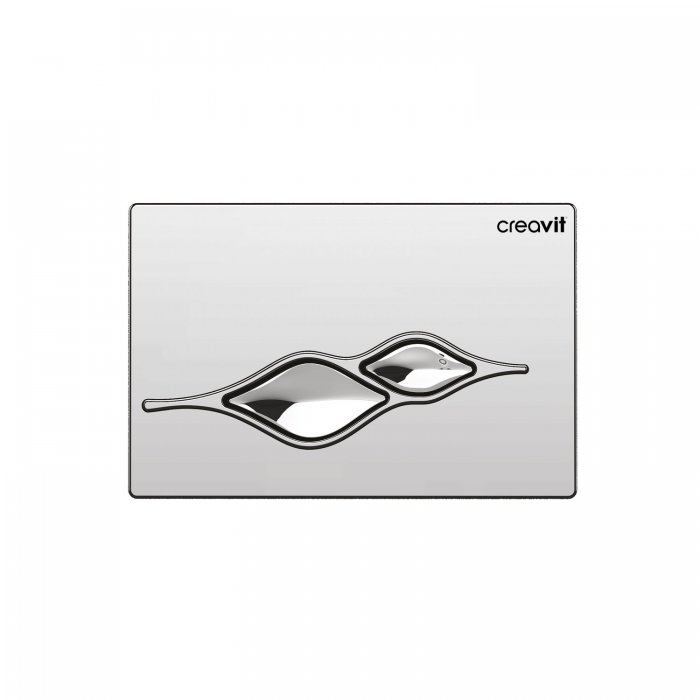 Creavit Ufo Kumanda Paneli Parlak Krom GP1004.00