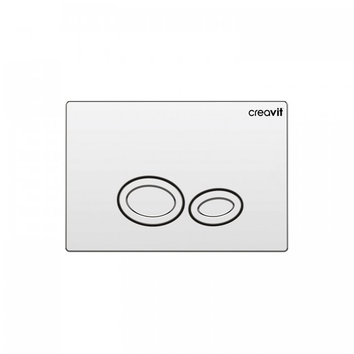 Creavit Drop Kumanda Paneli Parlak Krom GP2004.00